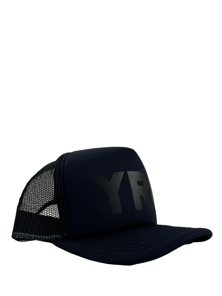 YRU TRUCKER HAT - BLACKOUT - Y R U