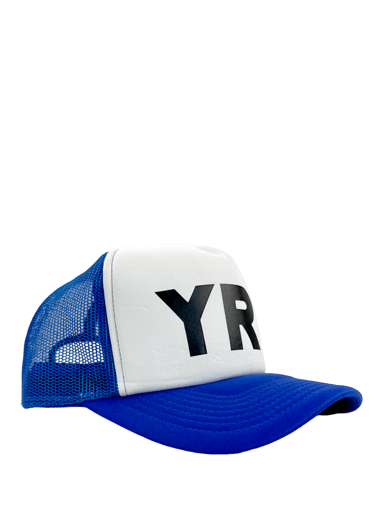 YRU TRUCKER HAT - BLUE/WHITE - Y R U
