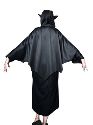 LUNA BAT  CAPE - BLACK