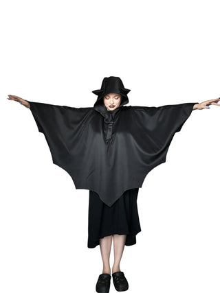 LUNA BAT  CAPE - BLACK