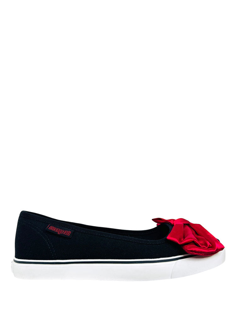 EMILY BOW - BLACK/RED