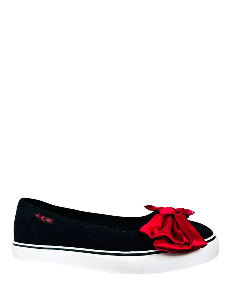 EMILY BOW - BLACK/RED