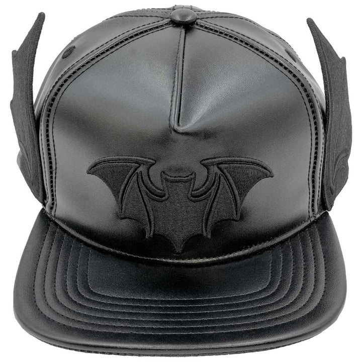 BAT EAR WING BASEBALL HAT - BLACK - Y R U