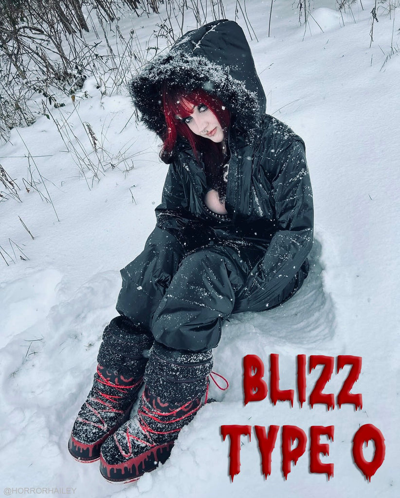 BLIZZ TYPE O - BLACK/RED - Y R U