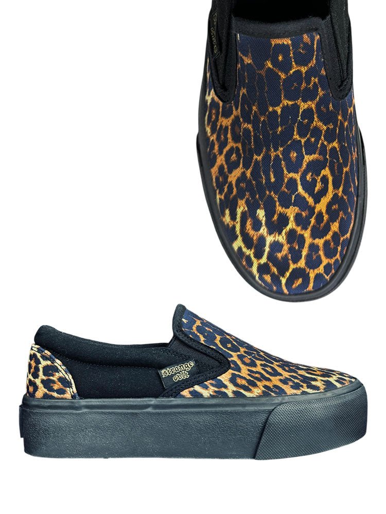 CHILL LEOPARD - BLACK/TAN - Y R U