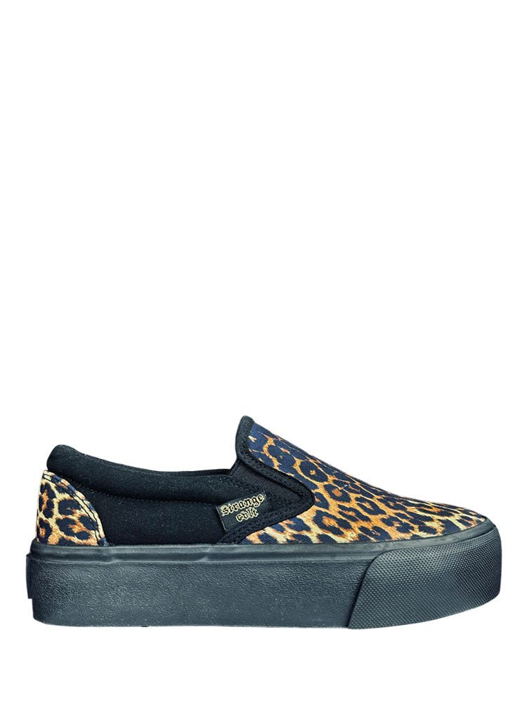 CHILL LEOPARD - BLACK/TAN - Y R U