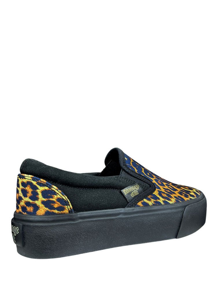 CHILL LEOPARD - BLACK/TAN - Y R U