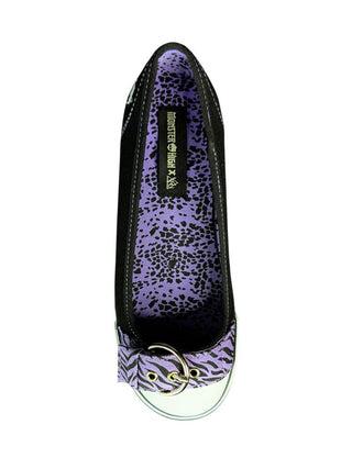 CHLOE CLAWDEEN - BLACK/PURPLE - Y R U