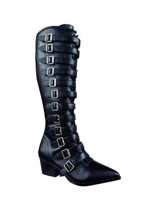 COVEN BOOT MAX - BLACK/SILVER - Y R U