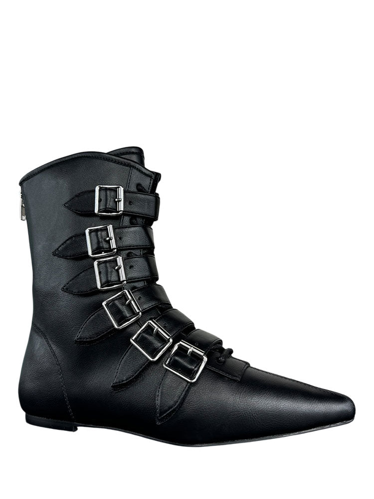 【新品】ＹRU ブラックハイカットブーツ Boots - Y R U