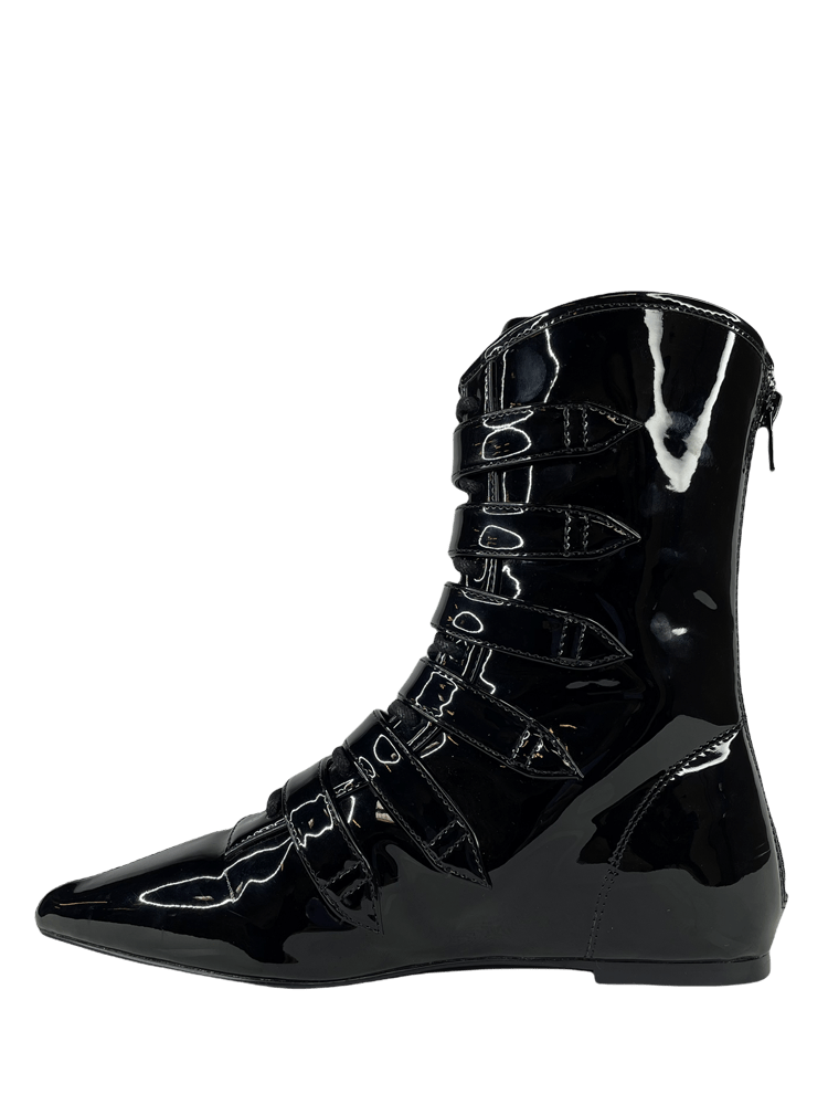 COVEN PIKE - BLACK PATENT - Y R U