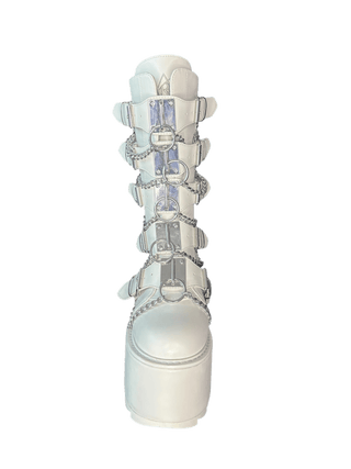 GLITCH - WHITE/SILVER - Y R U