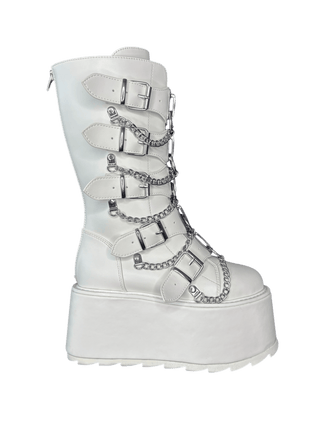 GLITCH - WHITE/SILVER - Y R U