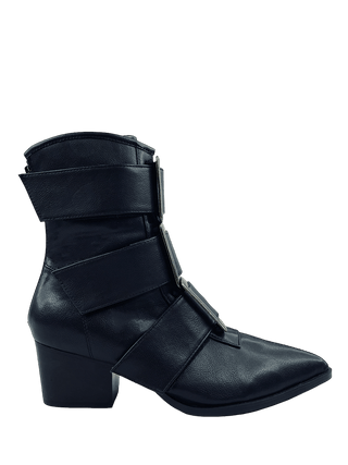 GRIMM BOOT - BLACK/BRASS - Y R U