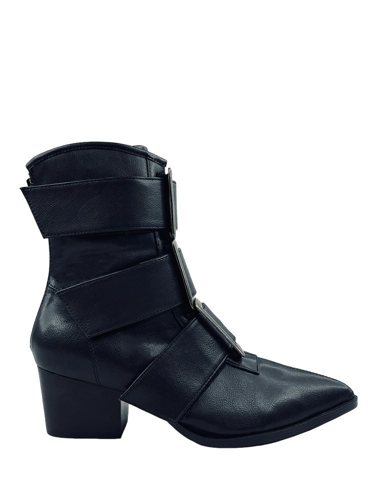 GRIMM BOOT - BLACK/BRASS - Y R U