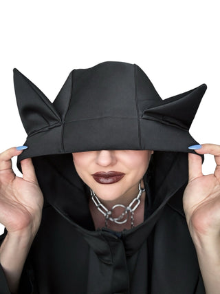 LUNA BAT CAPE - BLACK - Y R U