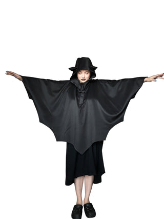 LUNA BAT CAPE - BLACK - Y R U