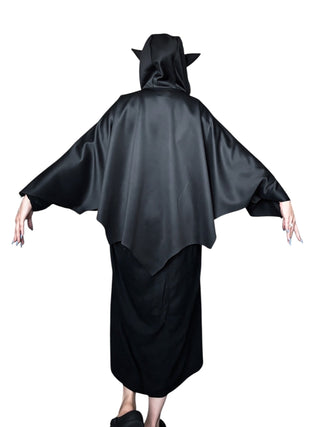 LUNA BAT CAPE - BLACK - Y R U
