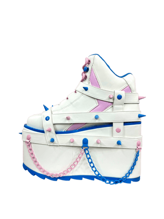 QOZMO BNDG SPIKE - WHITE/PINK/BLUE