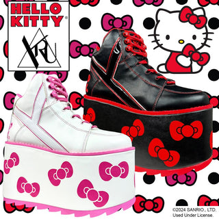 QOZMO HELLO KITTY BOW - BLACK/RED - Y R U