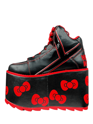 QOZMO HELLO KITTY BOW - BLACK/RED - Y R U