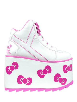 QOZMO HELLO KITTY BOW - WHITE/PINK - Y R U