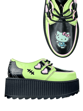 SUPER KREEP FRANKIE HELLO KITTY - GREEN/BLACK - Y R U