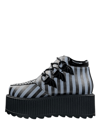 SUPER KREEP STRIPE - BLACK/GREY - Y R U