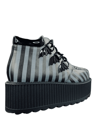 SUPER KREEP STRIPE - BLACK/GREY - Y R U