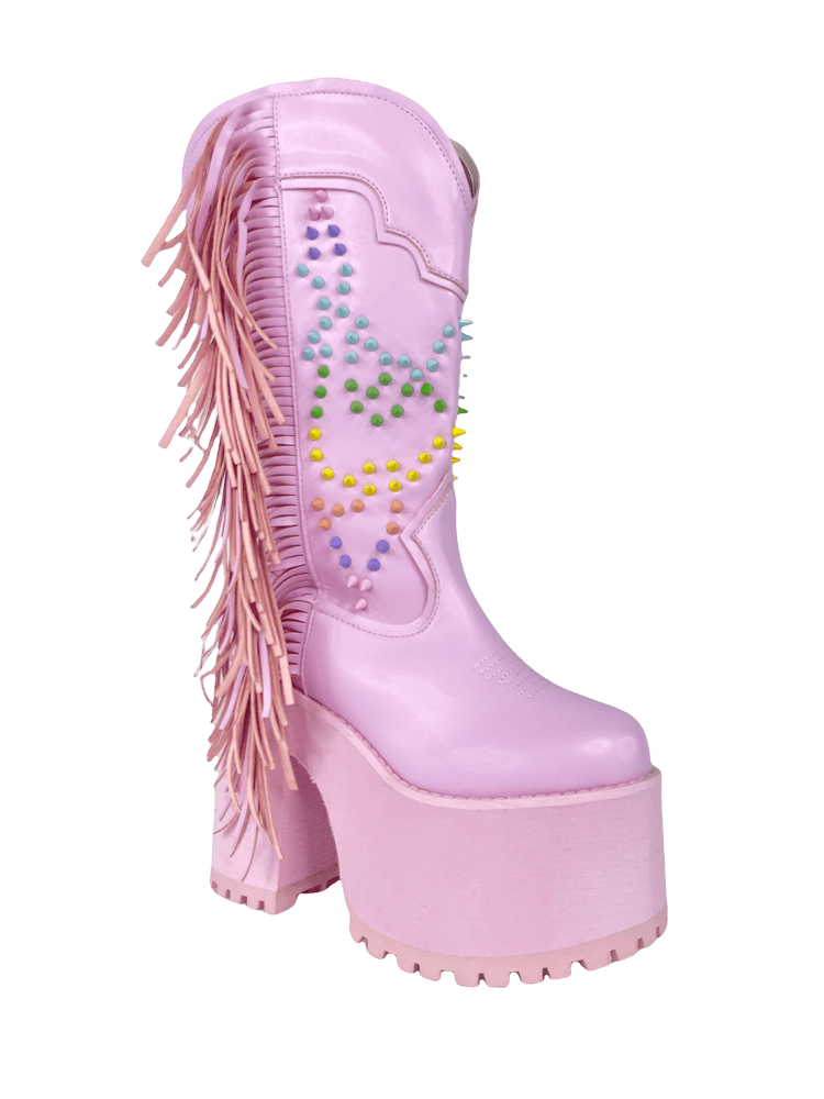 Yru pastel fashion shoes