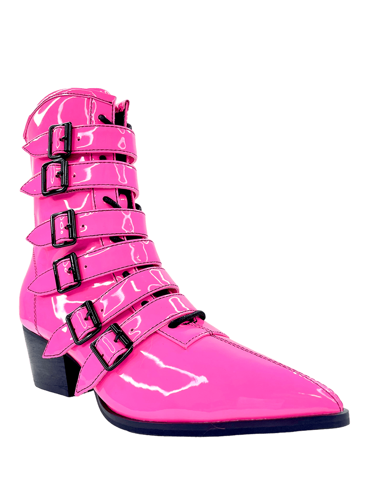 Hot pink gogo sales boots