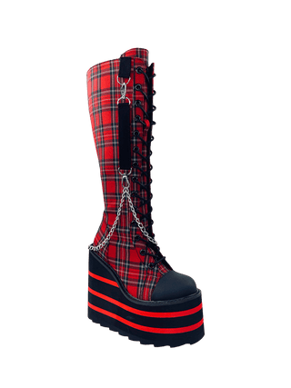 DETENTION BNDG - RED PLAID - Y R U