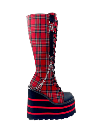 DETENTION BNDG - RED PLAID - Y R U