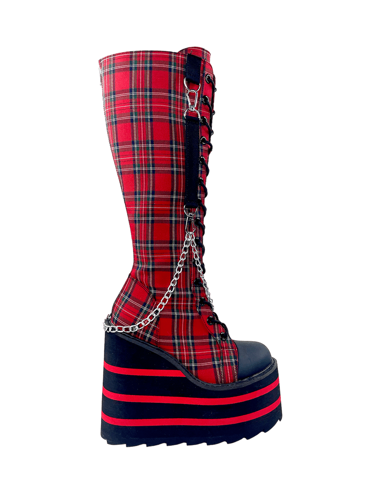 Detention Bndg Red Plaid 6