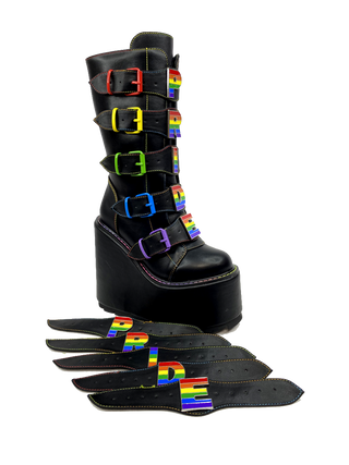 DUNE PRIDE STRAPS - BLACK - Y R U