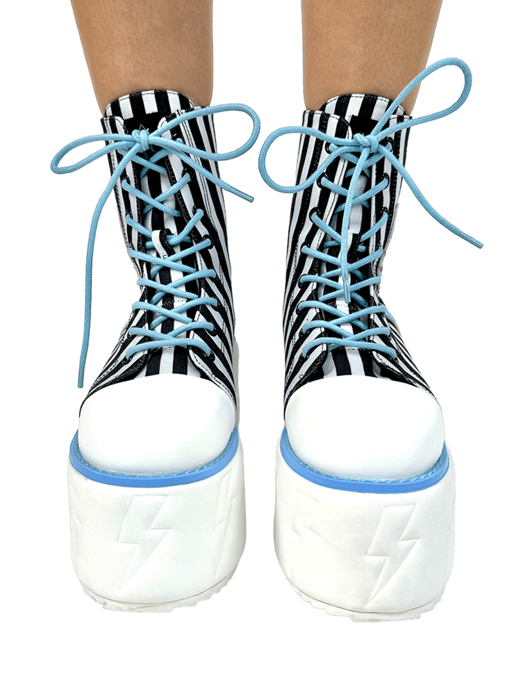 JOLT STRIPE BLUE WHITE BLACK