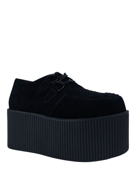 Kaos Creeper - Black Suede 8