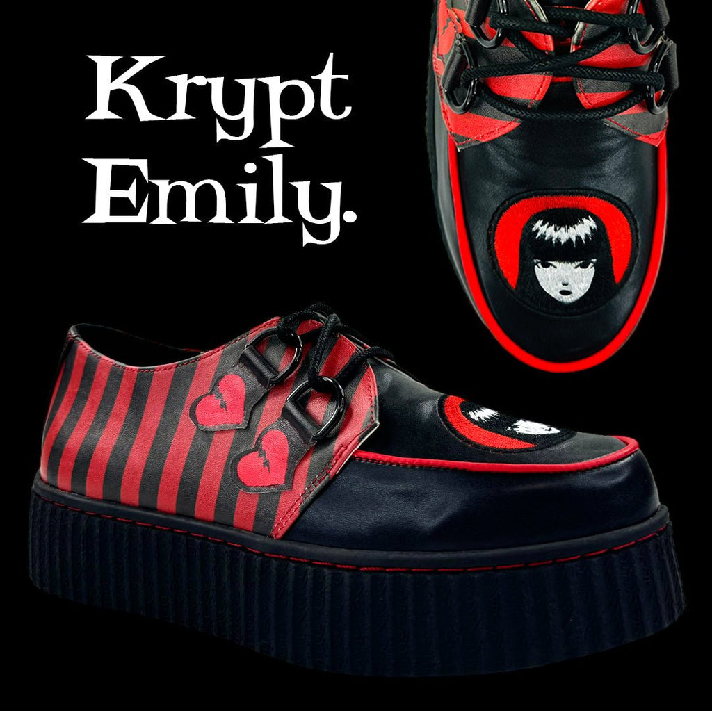KRYPT EMILY - BLACK/RED - Y R U