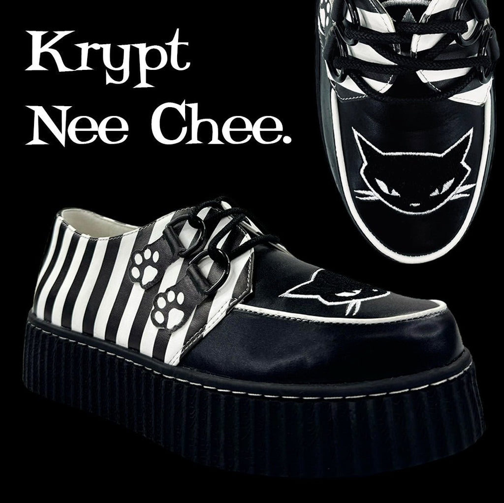 KRYPT NEE CHEE - BLACK/WHITE - Y R U