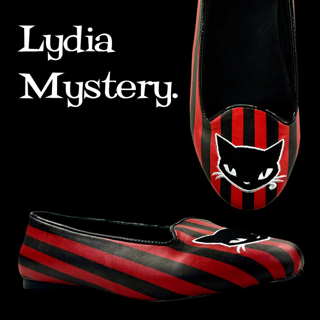 LYDIA MYSTERY - BLACK/RED - Y R U