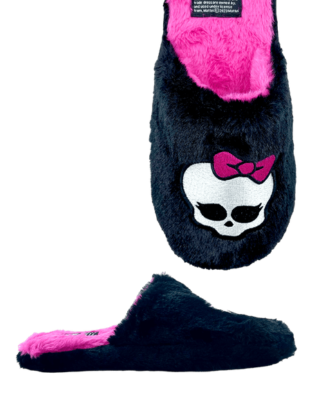Black monster slippers 2025
