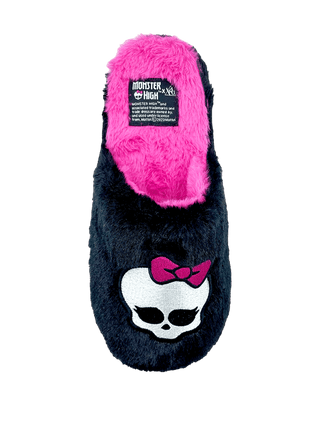 MONSTER HIGH SKULLETTE SLIPPER - BLACK - Y R U