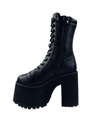 RAVEN - BLACK LEATHER - Y R U