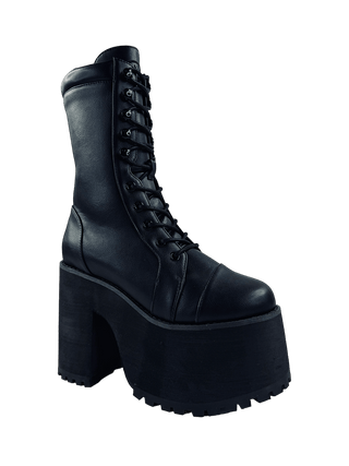 RAVEN - BLACK LEATHER - Y R U