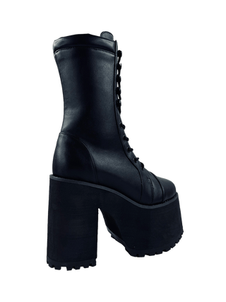 RAVEN - BLACK LEATHER - Y R U