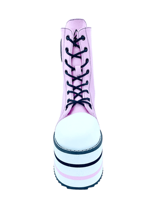 SUSPENSION BROKEN HEART - PINK/BLACK/WHITE - Y R U