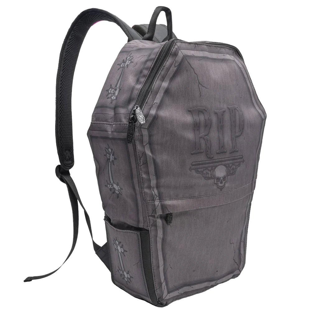 Coffin shaped backpack hot sale