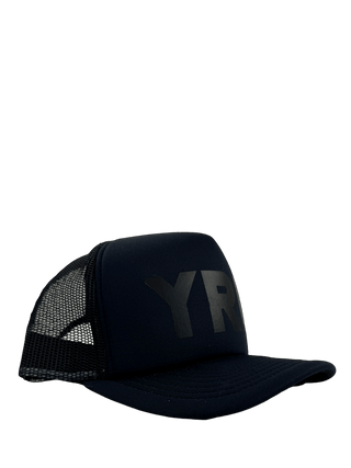 YRU TRUCKER HAT - BLACKOUT - Y R U