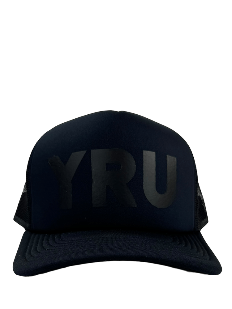 YRU TRUCKER HAT - BLACKOUT - Y R U